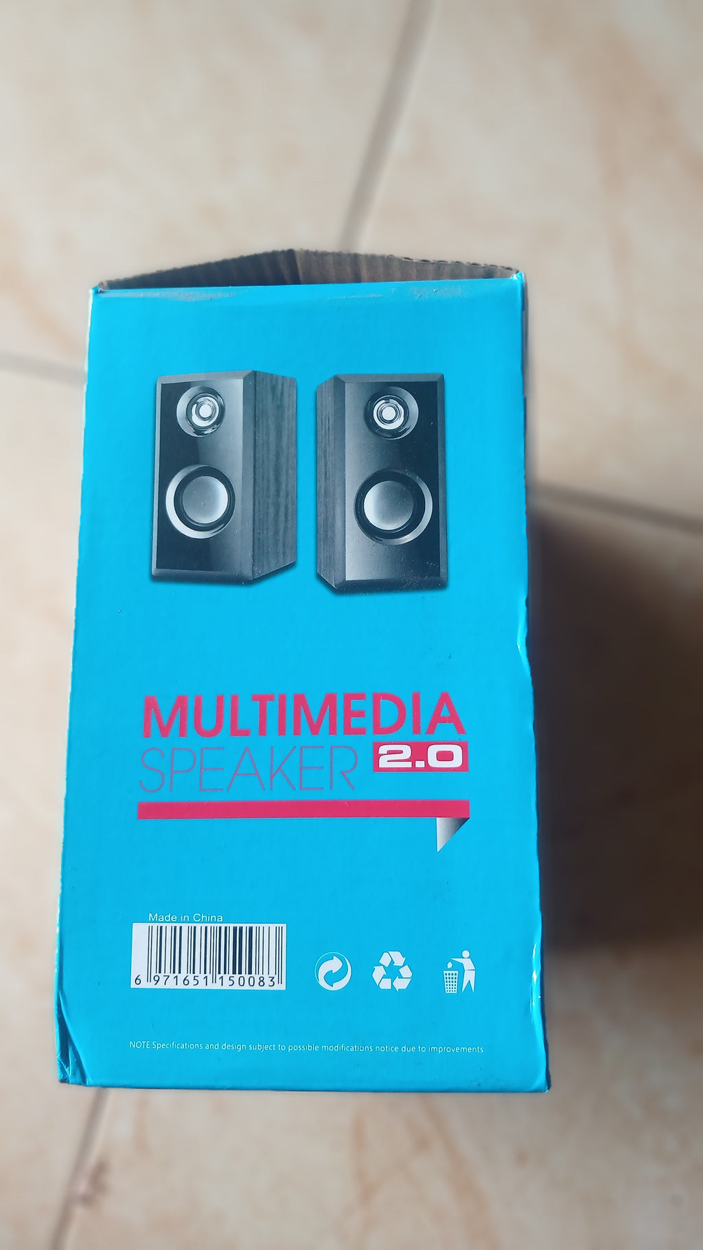K2036 Multimedia Speaker 2.0 system designed for desktops and laptops.