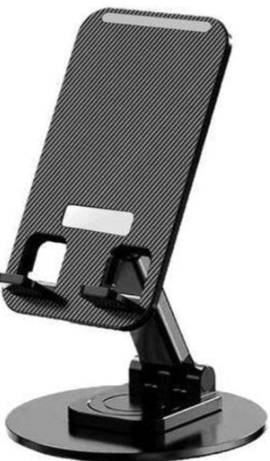 EAGEAT phone stand adjustable swivel desktop metal tablet stand