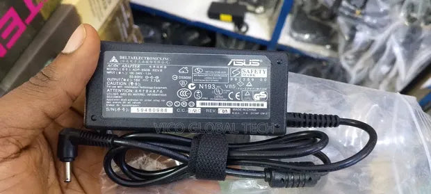 Acer laptop charger black