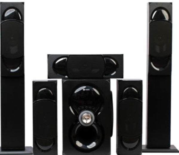 Vizio 5.1 channel multimedia home theatre with USB/SD card input -VIZ- 907 black