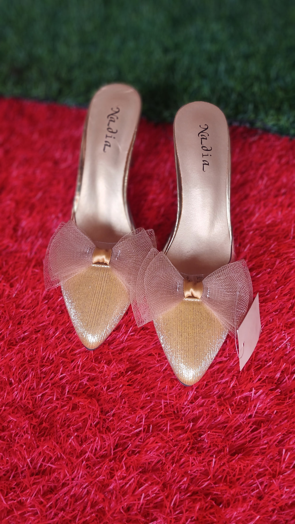 heeled slip-on sandals
