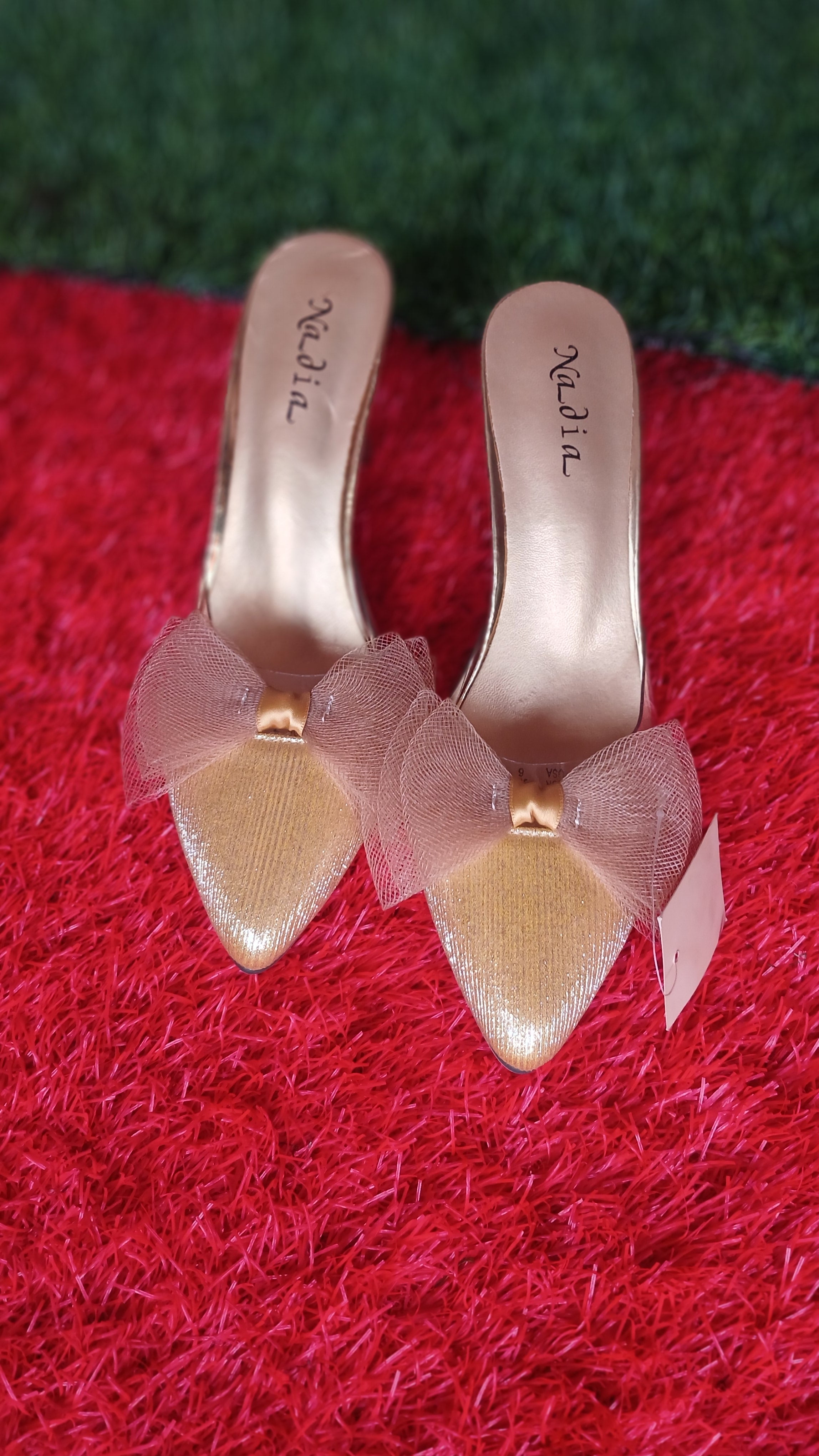heeled slip-on sandals