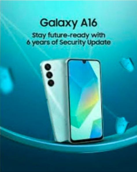 Samsung Galaxy A16 6.7 -128gb Rom +4gb Ram -50MP Rear / 8MP Front -5000mAh -gray