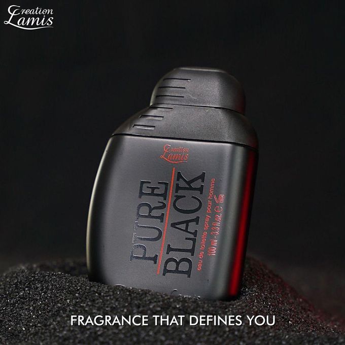 Lamis Pure Black Deluxe Eau de Toilette for men