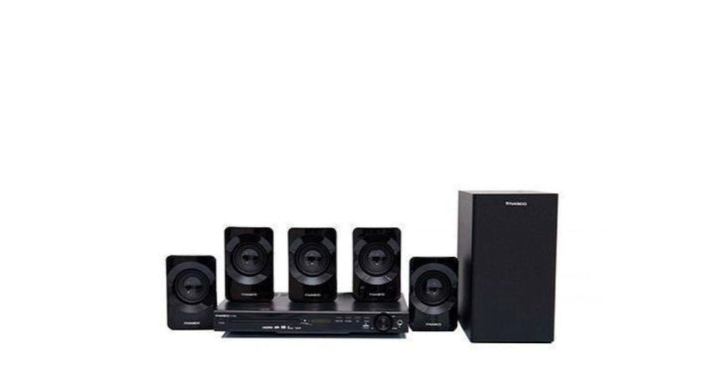Nasco home theatre short speakers black