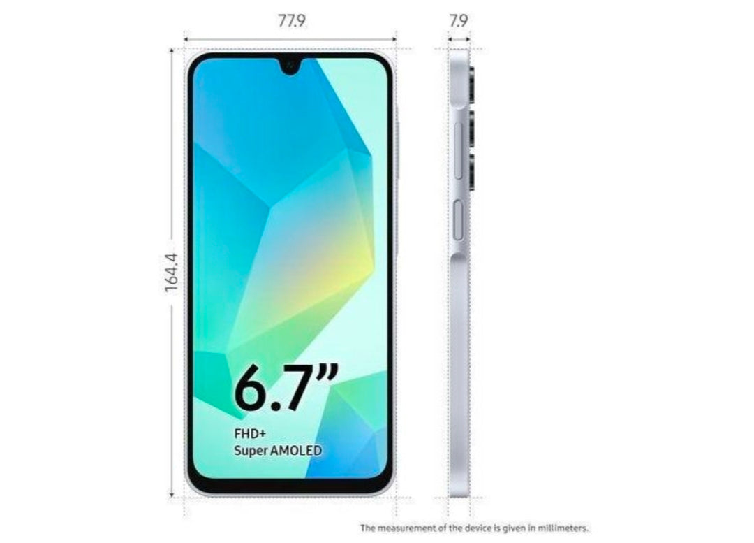 Samsung Galaxy A16 6.7 -128gb Rom +4gb Ram -50MP Rear / 8MP Front -5000mAh -gray