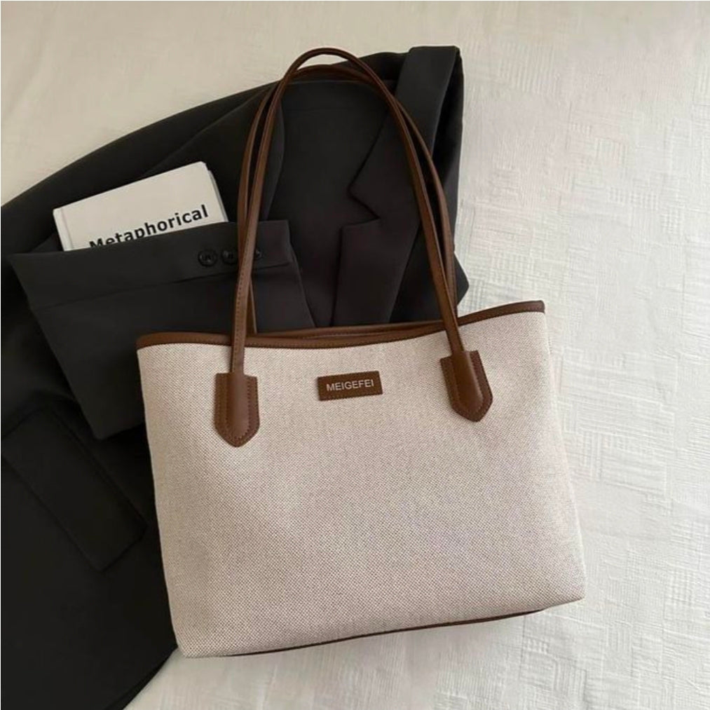 Ladies hand bag tote bag canvas shoulder bag for women crossbody sling bag