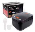 Silver crest automatic digital cooker with non stick pan 5L 900W black