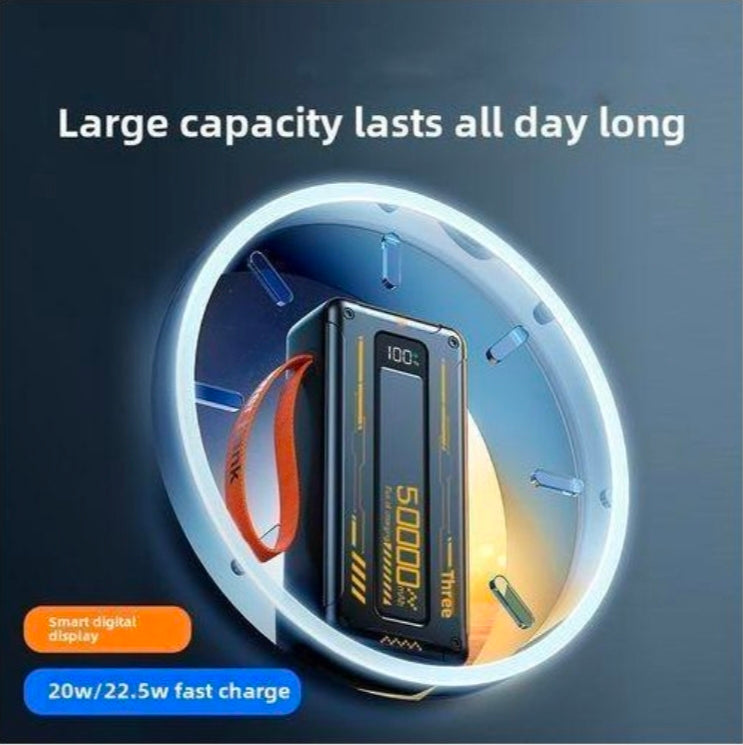 RichRipple 50000mAh 22.5W Fast Charging Power Bank