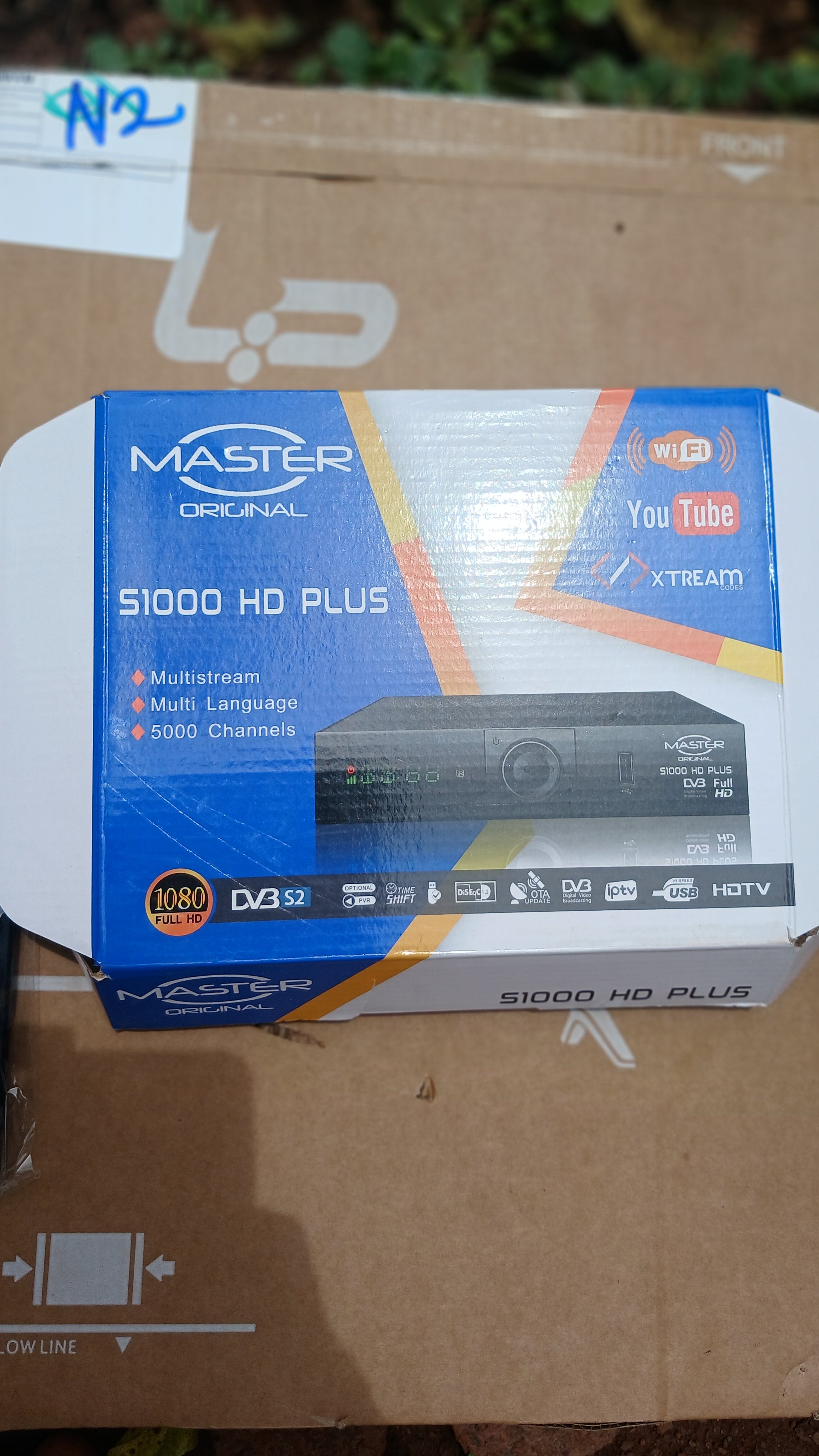 Master S1000 HD Plus digital satellite decoder brand new