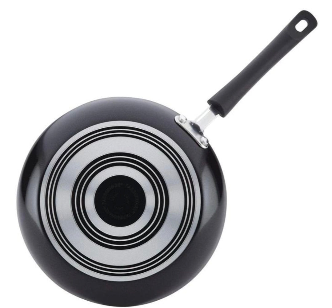 3piece non stick frying pan set,cookware set 12inch,10inch,8inch black