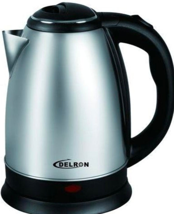 Delron 1.8l OK 001 electric kettle  black & silver