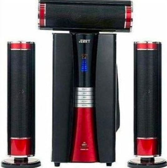 Power smart home theatre system black / red