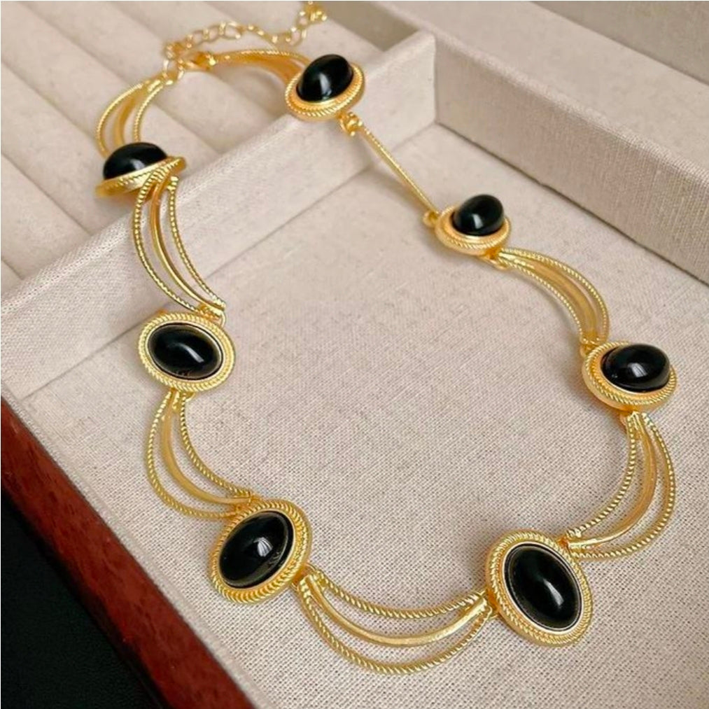 Ladies artificial pearl necklace bracelet earrings stub jewelry set 3 in 1