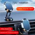 Creative multi angle foldable car phone mount, magnetic
