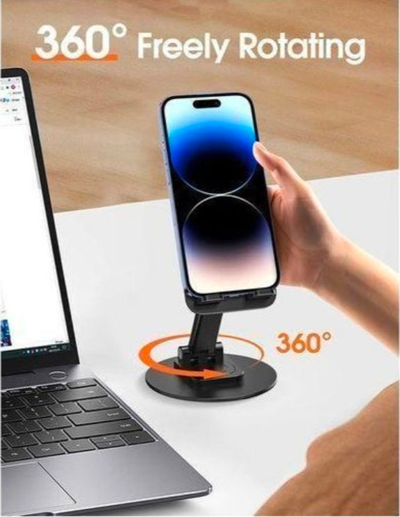 EAGEAT phone stand adjustable swivel desktop metal tablet stand