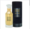 Lattafa Velvet Oud Eau de Parfum, a unisex fragrance.