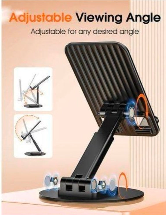 EAGEAT phone stand adjustable swivel desktop metal tablet stand