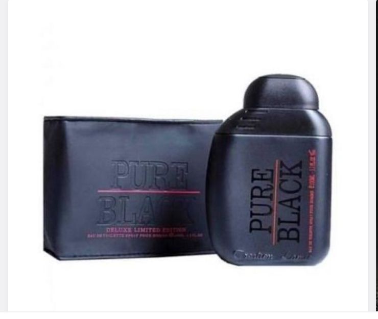 Lamis Pure Black Deluxe Eau de Toilette for men
