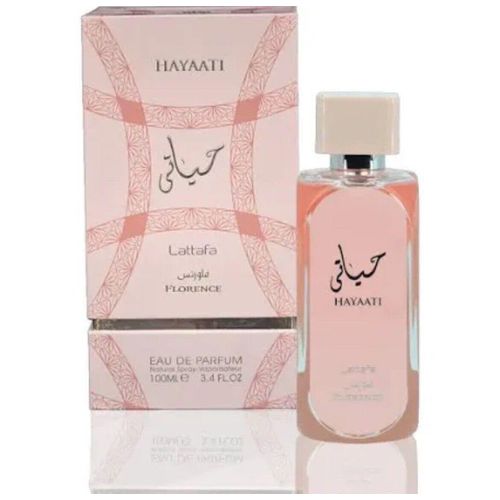 Lattafa Hayaati Florence Eau De Parfum, a floral fruity fragrance for women