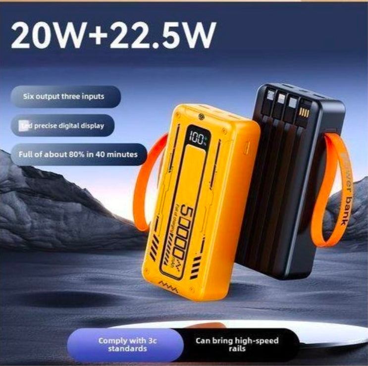RichRipple 50000mAh 22.5W Fast Charging Power Bank