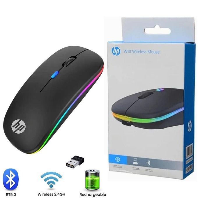 HP W10 Bluetooth & Wireless Dual-Mode Mouse.