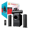 Djack Star D-6030+ X-Bass 3.1 Channel Multimedia Home Theater System.