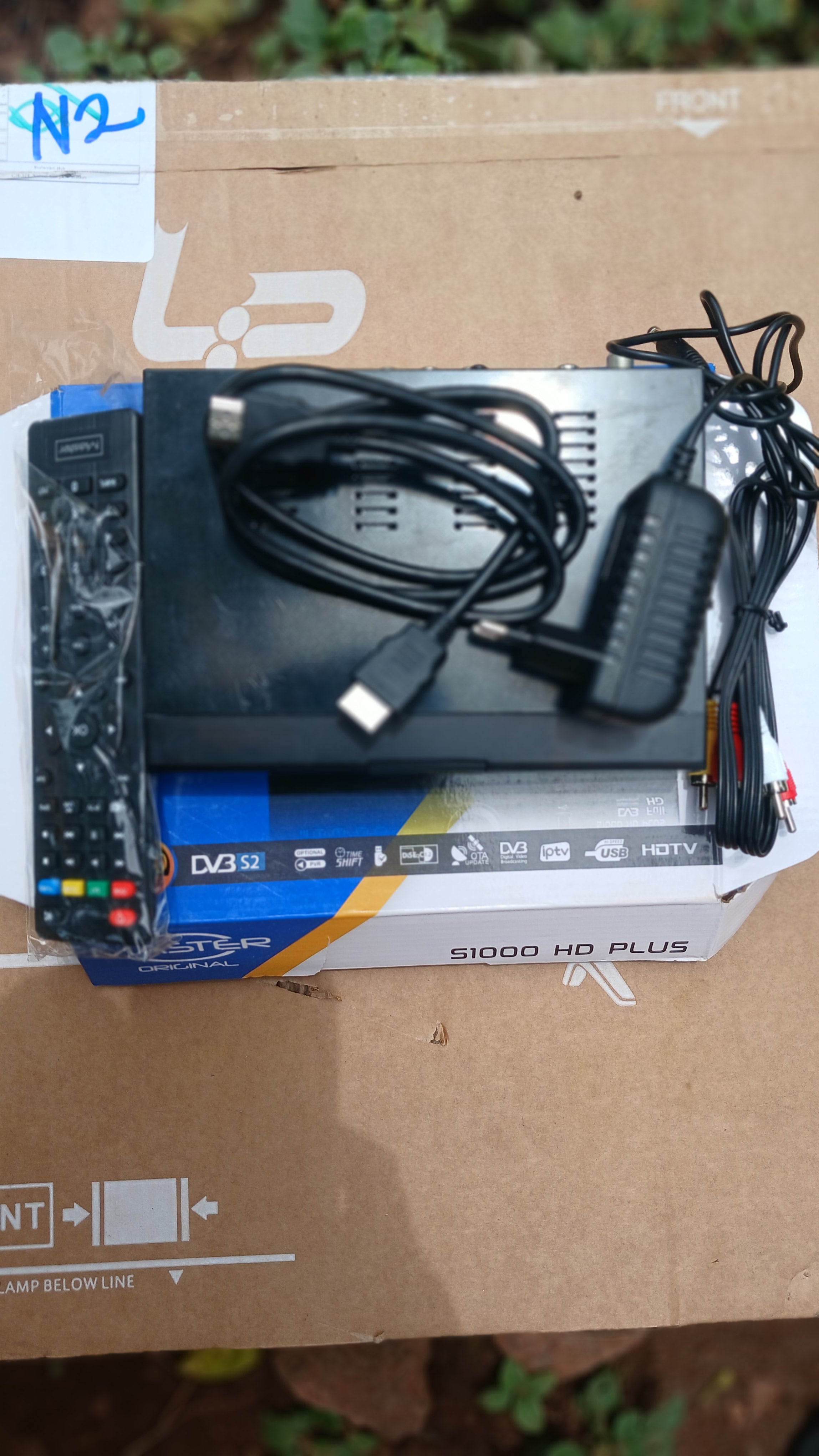 Master S1000 HD Plus digital satellite decoder brand new