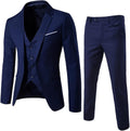 navy blue 3-piece business suit se