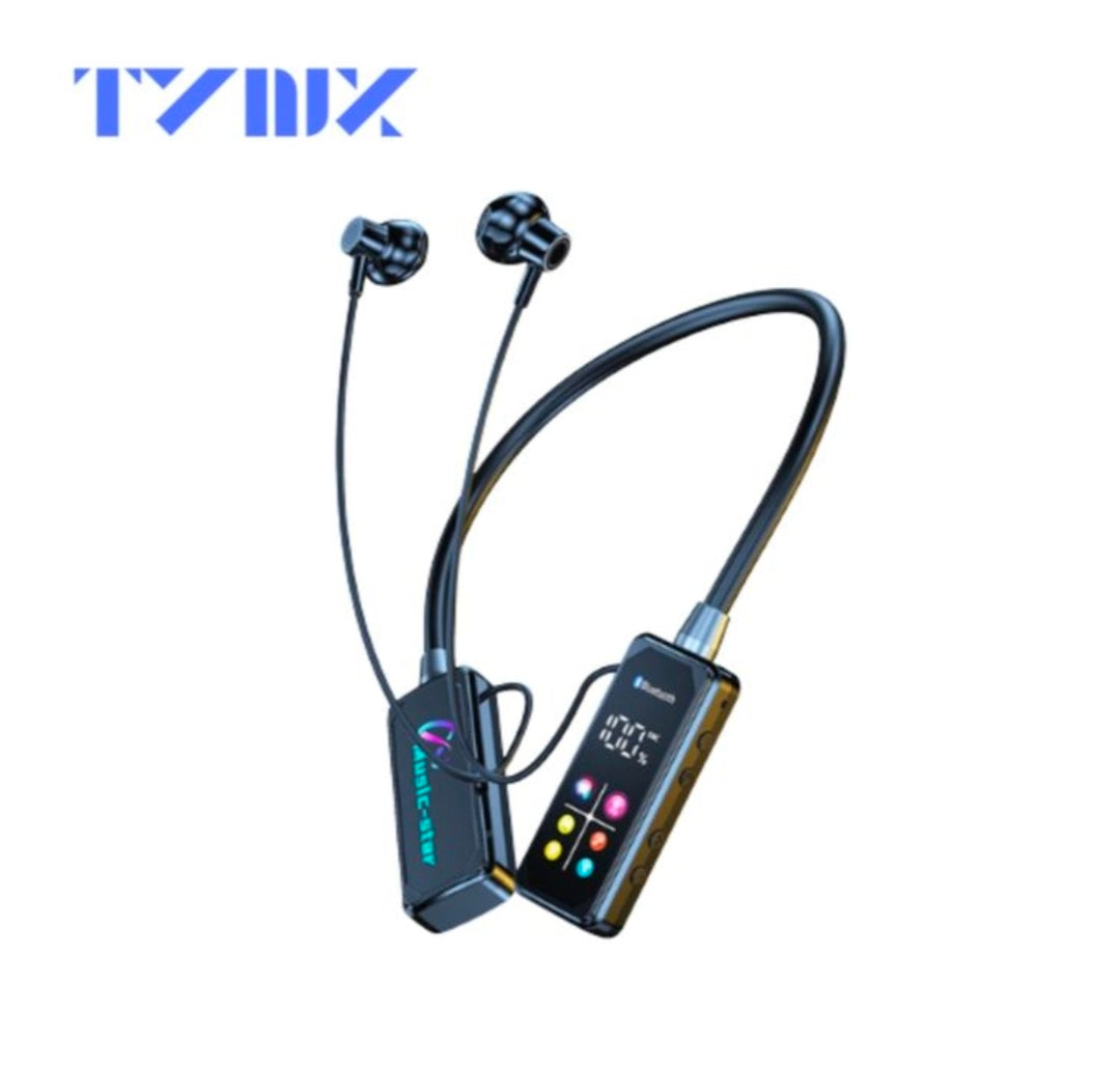 BT37 wireless earbuds Bluetooth earphones neckband sport style