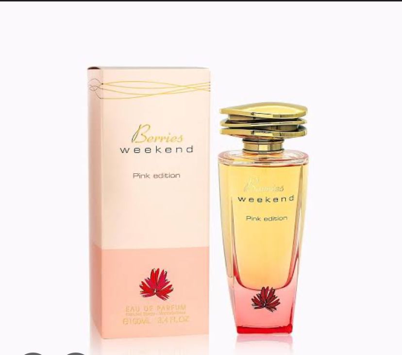 Fragrance World Berries Weekend Pink Edition Eau De Parfum for Women.